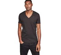 G-star Base Ribbed Premium 1 By 1 Short Sleeve V Neck T-shirt 2 Units