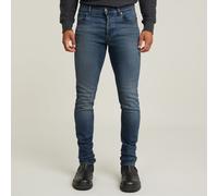 G Star Raw Mens G-Star RAW 3301 Slim Jeans - Navy Cotton - Size 28W/32L
