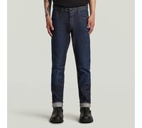 G Star Raw Mens G-Star RAW 3301 Slim Selvedge Jeans - Navy - Size 27W/32L