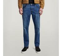 G Star Raw Mens G-Star RAW 3301 Straight Jeans - Navy Cotton - Size 29W/32L
