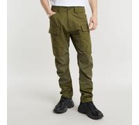 G Star Raw Mens G-Star RAW 3D Regular Tapered Cargo Pants 3.0 - Green Cotton - Size 35W/34L