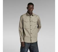 G Star Cargo Regular Shirt Large Grey