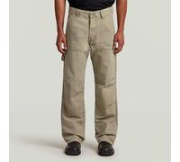 G Star Raw Mens G-Star RAW Carpenter 3D Loose Jeans - Grey - Size 34W/30L
