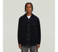 G Star Raw Mens G-Star RAW Chore Jacket - Navy Cotton - Size X-Large