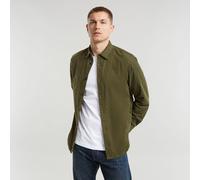 G Star Raw Mens G-Star RAW Clean Regular Shirt - Green Cotton - Size X-Small