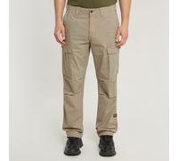 G Star Raw Mens G-Star RAW Core Regular Cargo Pants - Beige Cotton - Size 33W/34L