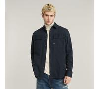 G Star Raw Mens G-Star RAW CPO Regular Shirt - Navy Cotton - Size X-Small