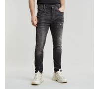 G Star Raw Mens G-Star RAW D-Staq 3D Slim Jeans - Grey Cotton - Size 26W/30L