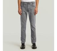 G Star Raw Mens G-Star RAW D-Staq 5-Pocket Slim Jeans - Grey Cotton - Size 36W/32L
