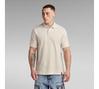 G Star Raw Mens G-Star RAW Essential Polo - White Cotton - Size Medium