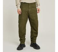 G Star Raw Mens G-Star RAW Fatigue Relaxed Tapered Pants - Green Cotton - Size 29W/34L