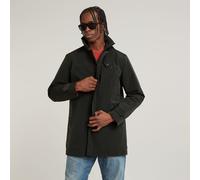 G Star Raw Mens G-Star RAW Garber Trench - Black/Dark Grey - Size Large