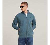 G Star Raw Mens G-Star RAW Nifous Zip Thru Sweater - Navy Cotton - Size Small