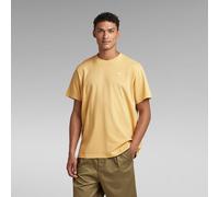 G Star Raw Mens G-Star RAW Overdyed Loose T-Shirt - Yellow Cotton - Size X-Small