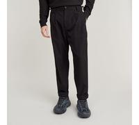 G Star Raw Mens G-Star RAW Pleated Tech Chino Relaxed - Black - Size 30W/32L
