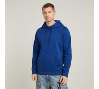 G Star Raw Mens G-Star RAW Premium Core Hooded Sweater - Navy Cotton - Size Medium