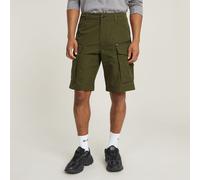 G Star Raw Mens G-Star RAW Rovic Zip Relaxed Shorts - Green - Size 29 (Waist)