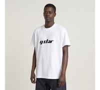 G Star Cursive T-Shirt X Large White