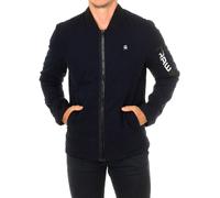 G Star Raw Mens Overshirt jacket with elastic collar and inner lining D02440 man - Blue Cotton - Size X-Small