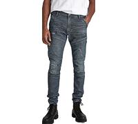 G-Star Raw Men's Rackam 3D Skinny Fit Jeans, Sun Faded Glacier Grey, 30W x 32L