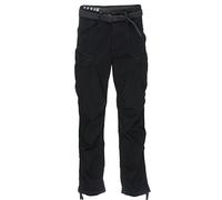 G-STAR RAW Men's Rovic Belt Loose Trousers, Black 990, 33W x 32L