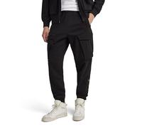 G-STAR RAW Men's Rovic Sweat Pants, Black, XS (Organic Cotton, Recycled Polyester)