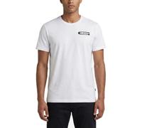 G-STAR RAW Old Skool Logo R T, White (White D26695-336-110), M