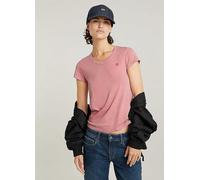 G-Star RAW Short Sleeve V-Neck T-Shirt Pink