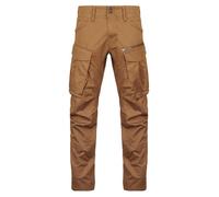 G-Star Raw Trousers ROVIC ZIP 3D REGULAR TAPERED in Brown US 34 / 32