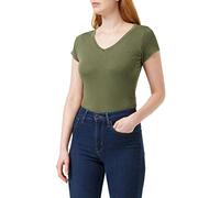 G-STAR RAW Women's Eyben Slim Top Over dyed, Green (shadow olive gd D21242-B059-D033), XXS