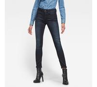 G Star Raw Womens G-Star RAW 3301 High Waist Skinny Jeans - Navy Lyocell - Size 25W/30L