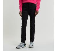 G Star Raw Womens G-Star RAW Biker Skinny Pants - Black Cotton - Size 25W/30L