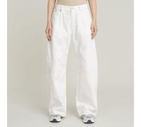 G Star Raw Womens G-Star RAW Bowey Barrel Jeans - White - Size 28W/28L