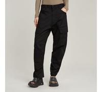 G Star Raw Womens G-Star RAW Cargo Pants 3D Boyfriend - Black Cotton - Size 29 (Waist)