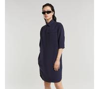 G Star Raw Womens G-Star RAW Cargo Tunic Dress - Navy viscose - Size Small