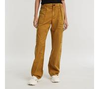 G Star Raw Womens G-Star RAW Combat Trousers - Brown Cotton - Size 24W/30L
