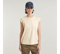 G Star Raw Womens G-Star RAW Constructed Loose Top - White Cotton - Size X-Small
