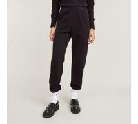 G Star Raw Womens G-Star RAW Dressy Sweat Pants - Black Cotton - Size X-Large