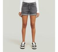 G Star Raw Womens G-Star RAW Judee Denim Shorts - Grey - Size 24 (Waist)