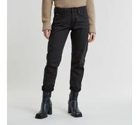 G Star Raw Womens G-Star RAW Kate Boyfriend Jeans - Black Cotton - Size 24W/30L