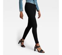G Star Raw Womens G-Star RAW Lynn Super Skinny Jeans - Black Cotton - Size 23W/30L