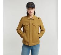 G Star Raw Womens G-Star RAW Officer Jacket 2.0 - Beige viscose - Size X-Small