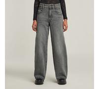 G Star Raw Womens G-Star RAW Skater High Loose Jeans - Grey - Size 24W/32L
