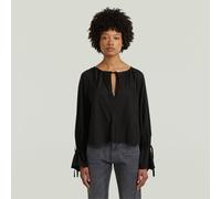 G Star Raw Womens G-Star RAW Sniper Shirt - Black viscose - Size Small