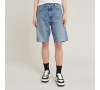 G Star Raw Womens G-Star RAW Type 89 Loose Shorts - Blue Cotton - Size 25 (Waist)