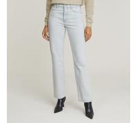 G Star Raw Womens G-Star RAW Viktoria High Straight Jeans - Blue - Size 26W/34L