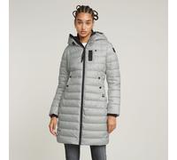 G Star Raw Womens G-Star RAW Whistler Hooded Slim Hedley Jacket - Blue - Size 2XS