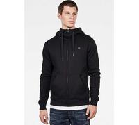 G-Star RAW Zip Through Hoodie Black