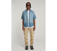 G-Star Regular Denim Shirt S/s Sun Faded Thames size L | Casual Shirts Outlet | Men | Blue L