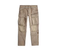 Rovic Zip 3D Regular Tapered Pants - Brown - Men 40-34